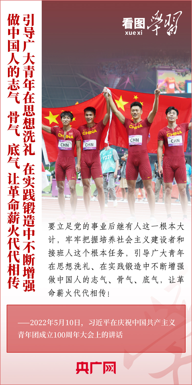 看圖學(xué)習(xí)丨樹立正確的世界觀、人生觀、價值觀，走好人生道路