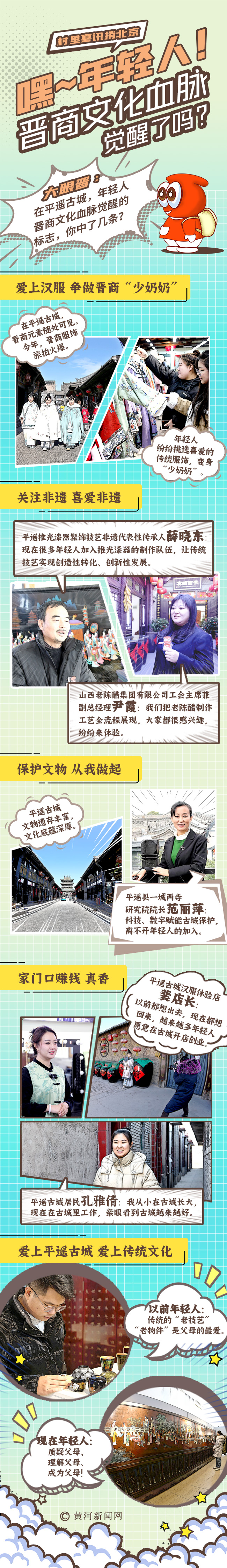 村里喜訊捎北京 | 創(chuàng)意漫畫：嘿，年輕人！晉商文化血脈覺醒了嗎？