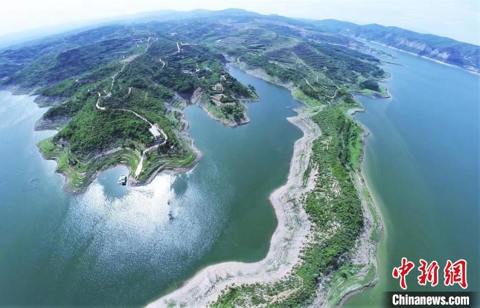 圖為航拍生態(tài)園現(xiàn)狀?！●T華 攝