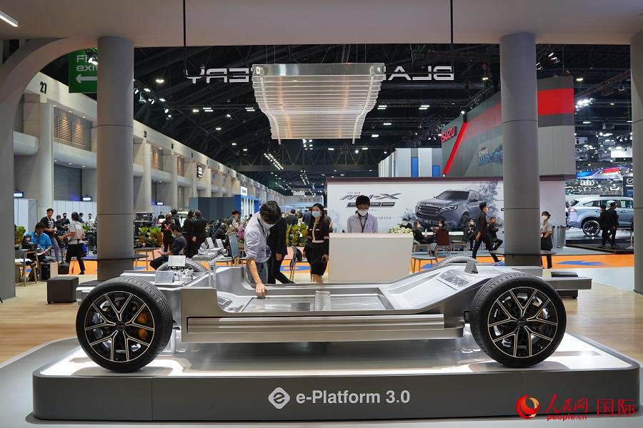 第44屆曼谷國(guó)際車展開幕。李源欣攝