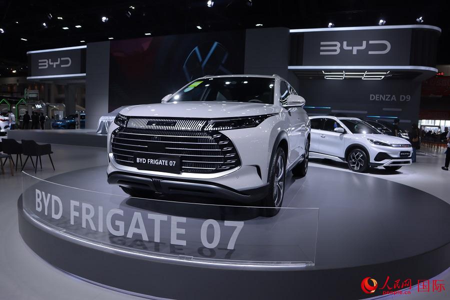 第44屆曼谷國(guó)際車展開幕。李百加攝