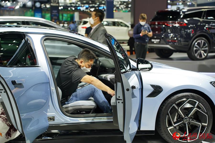 第44屆曼谷國(guó)際車展開幕。李源欣攝