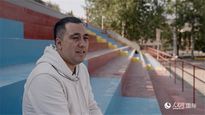 土庫曼斯坦留學生若賀曼。人民網 張文捷攝