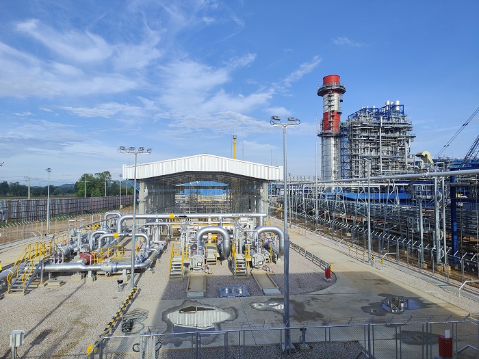 泰國新崗天然氣管道項目計量調壓站?？ì斎R 攝