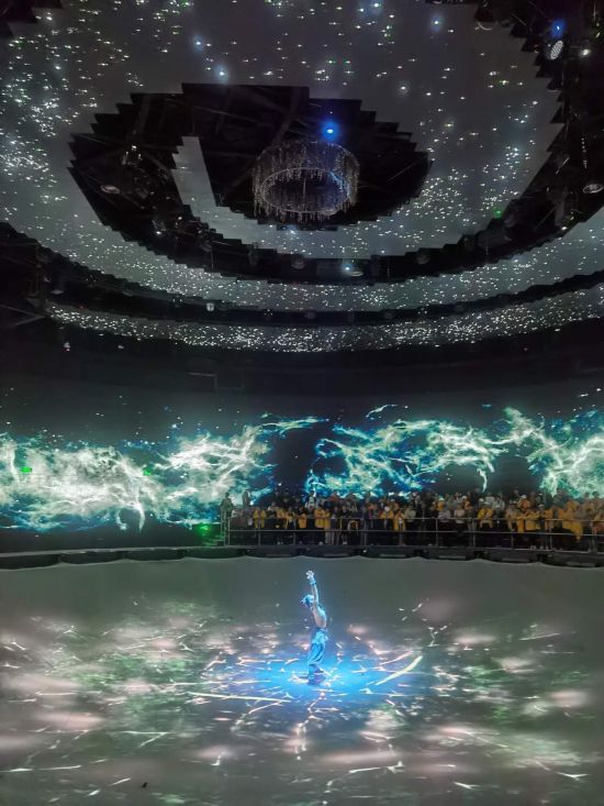 　　《天釀》演出場景。本報記者常雯宜攝