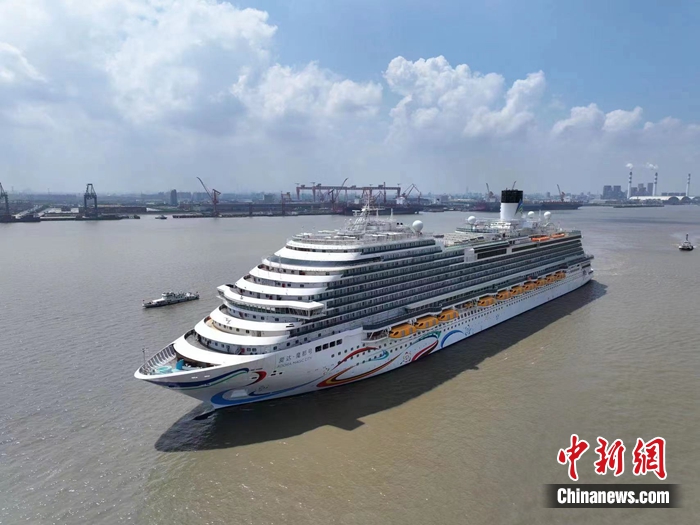 外高橋造船供圖。