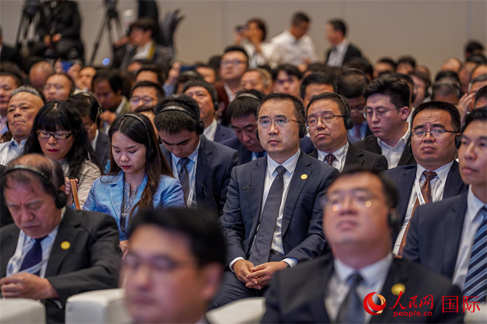 2023中國（浙江）—泰國合作交流會現場。普拉維攝