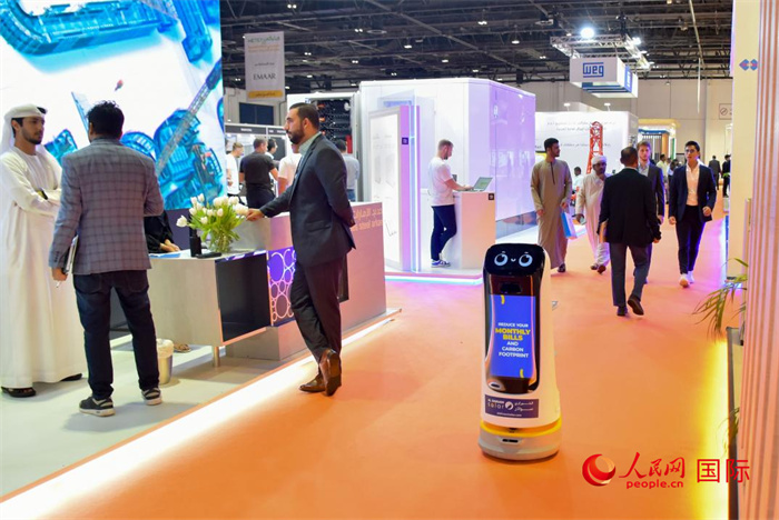 展會(huì)一角。人民網(wǎng) 塔里克·易卜拉欣攝