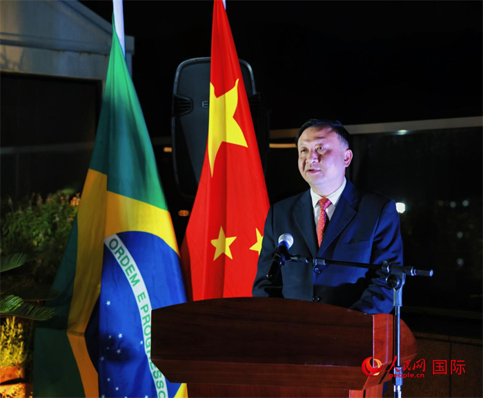 上海市副市長華源發(fā)表致辭。人民網(wǎng)記者宋亦然攝