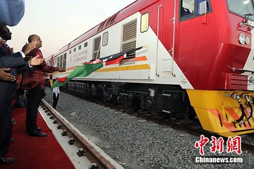 圖為2017年5月31日，蒙內(nèi)鐵路成功開通。<a target='_blank' href='/'><p  align=