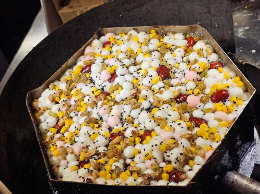 南京特色小吃梅花糕。圖片來源：臺灣“中時新聞網(wǎng)”游定剛攝