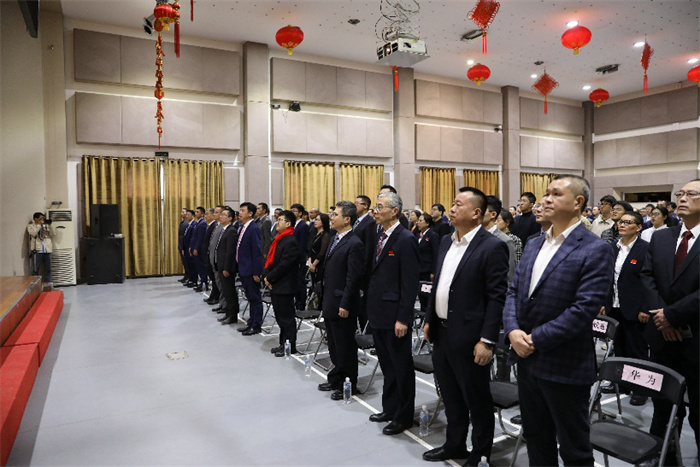 “溫暖迎春·共慶中國(guó)年”活動(dòng)現(xiàn)場(chǎng)。中國(guó)駐阿爾及利亞大使館供圖