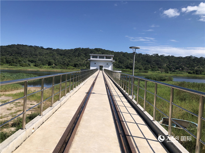 卡夫河供水項(xiàng)目。人民網(wǎng)記者 黃培昭攝