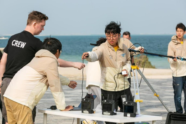 飛鷹隊在比賽中。主辦方供圖