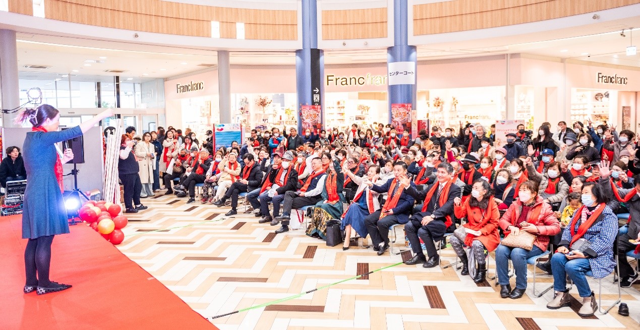 活動現(xiàn)場。中國駐大阪旅游辦事處供圖