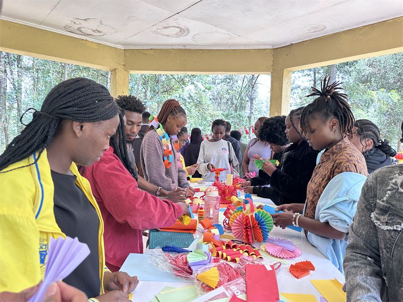 活動(dòng)現(xiàn)場(chǎng)。肯尼亞埃格頓大學(xué)孔子學(xué)院供圖