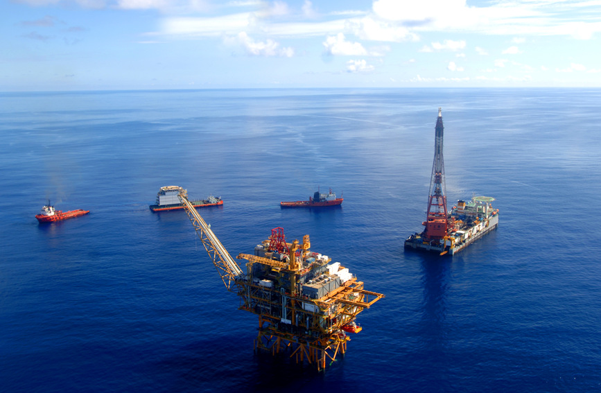 渤海油田累計(jì)生產(chǎn)油氣當(dāng)量超5億噸。賈磊攝