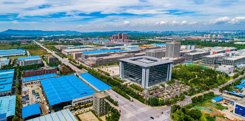 寧鄉(xiāng)高新區(qū)鳥(niǎo)瞰。鄧建春攝