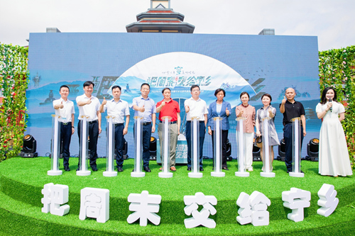 2022年寧鄉(xiāng)文化旅游節(jié)暨寧鄉(xiāng)文旅品牌營銷發(fā)布會現(xiàn)場。受訪單位供圖