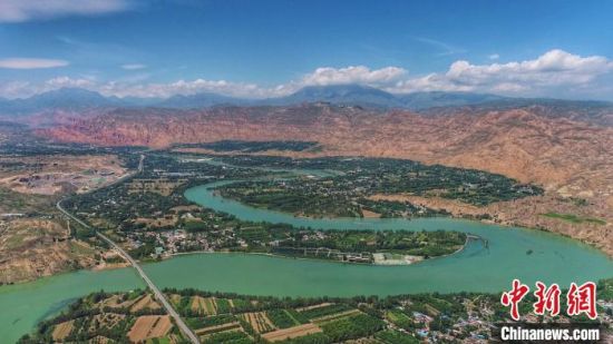 圖為青海省黃河流域。（資料圖）青海省水利廳 供圖