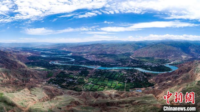 圖為青海黃河流域。(資料圖) 李玉峰 攝