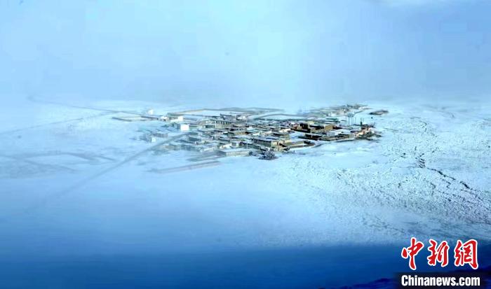 圖為普瑪江塘鄉(xiāng)冬季村景?！±丝ㄗ涌h網(wǎng)信辦供圖