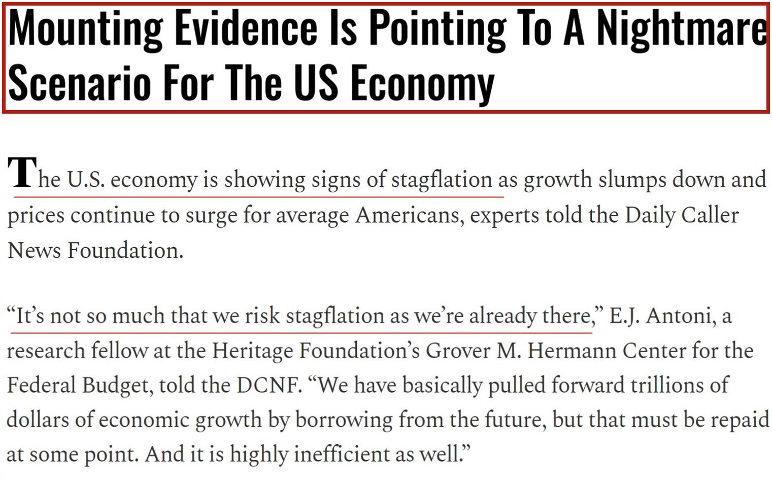 說到美國經(jīng)濟 超過四成的美國人用了這個詞！