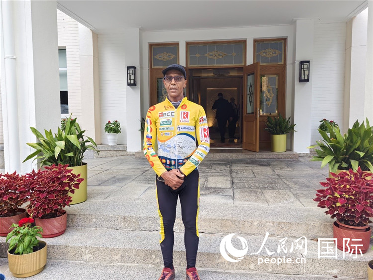 9月6日，卡里姆·穆斯塔在摩洛哥駐華大使官邸。人民網(wǎng)記者 王晶攝