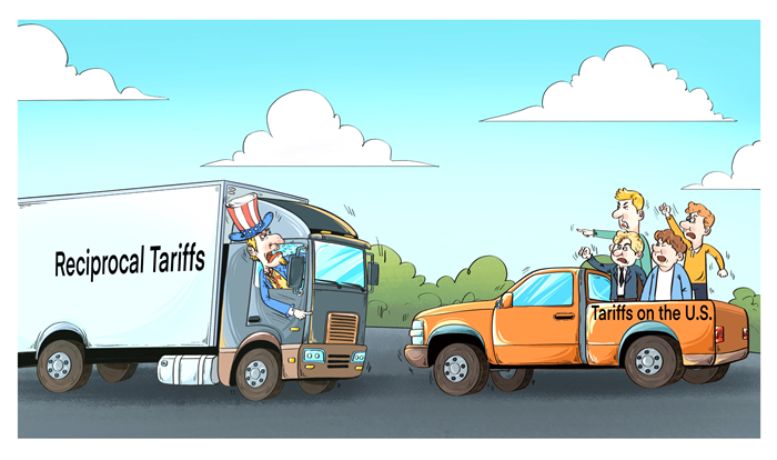 漫畫作者：譚希光（人民網(wǎng)版權(quán)圖片，未經(jīng)授權(quán)請勿轉(zhuǎn)載。）