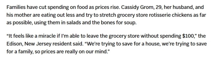 深觀(guān)察丨美國(guó)民眾:我們腦子里每天想的都是物價(jià)