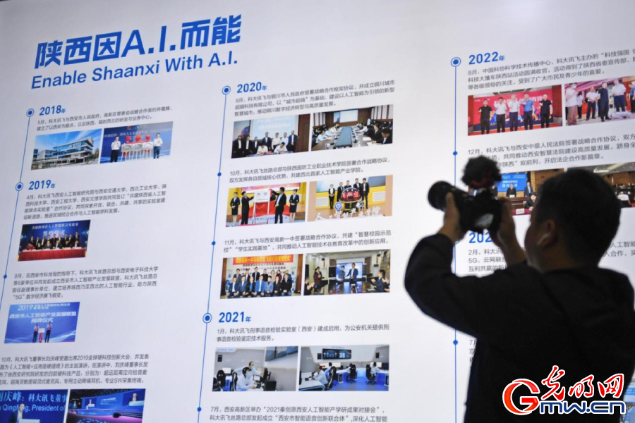 組圖丨AI、網(wǎng)絡(luò)安全、跨境電商……數(shù)字經(jīng)濟(jì)如此 “陜”耀