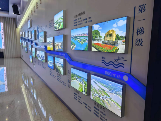 長江水跨越13級(jí)“階梯”一路北上。人民網(wǎng)記者 黃鈺攝