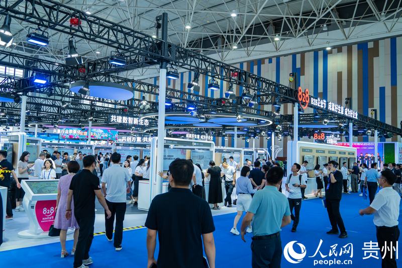 2、2024數(shù)博會(huì)共吸引400余家展商參展。人民網(wǎng) 陽(yáng)茜攝.jpg