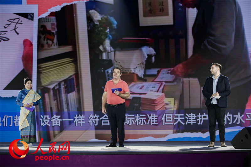 從左至右分別為馬星彤、皮安睿、柯明可。人民網(wǎng)記者 于凱攝