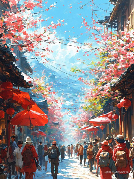 【巳巳如意萬象新】漫評丨紅紅火火中國年，照見新年新圖景