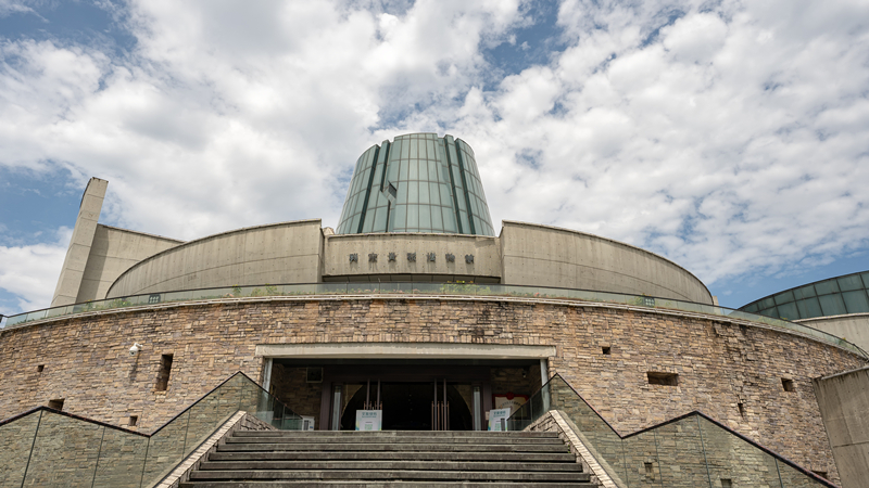 2021年6月拍攝的龍泉青瓷博物館。