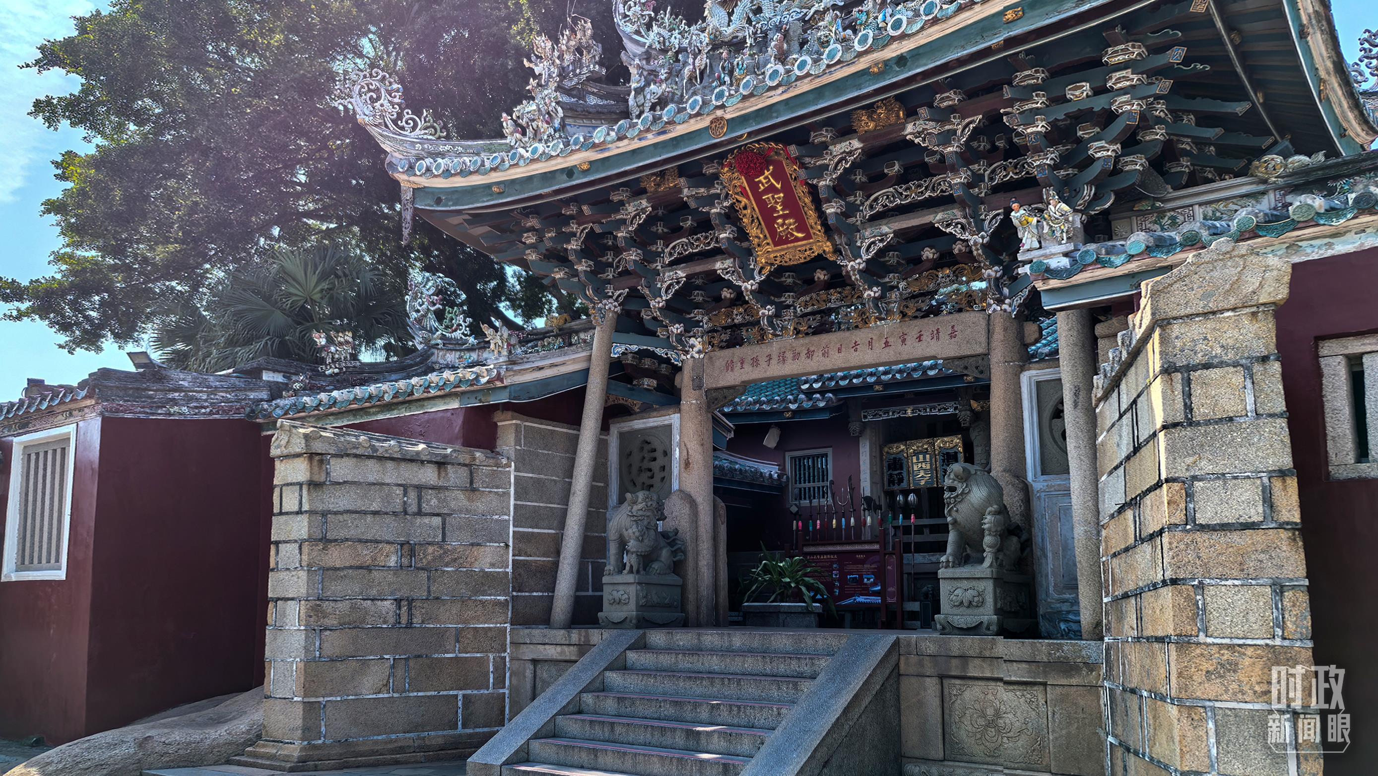 △關(guān)帝文化產(chǎn)業(yè)園。（總臺(tái)央視記者陸泓宇拍攝）