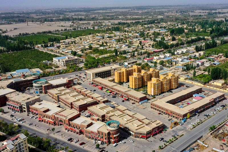 達(dá)西村新貌。