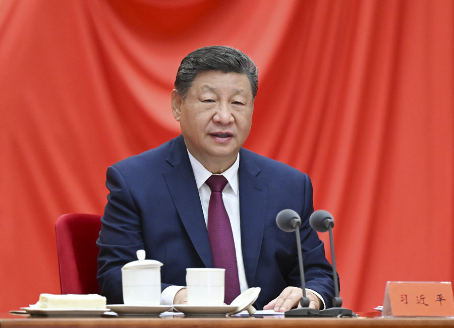 2026年1月12日，中共中央總書記、國家主席、中央軍委主席習(xí)近平在中國共產(chǎn)黨第二十屆中央紀(jì)律檢查委員會(huì)第五次全體會(huì)議上發(fā)表重要講話。新華社記者謝環(huán)馳攝