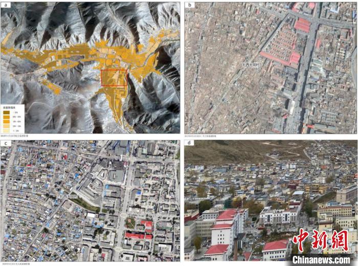 災(zāi)后重建區(qū)群眾住房條件得到根本性改善監(jiān)測(cè)結(jié)果。中科院空天院 供圖