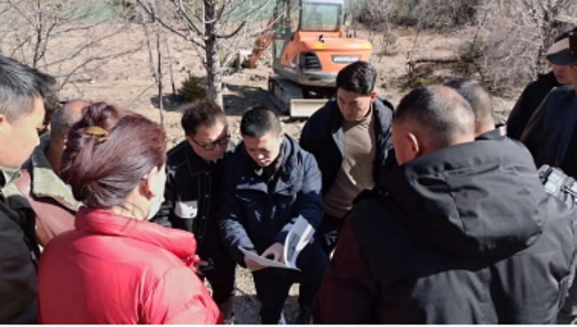 工作隊工作現場。錦江區(qū)第六批對口支援工作隊供圖