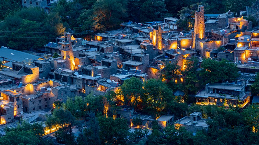 四川省阿壩州理縣桃坪村。四川省文旅廳供圖