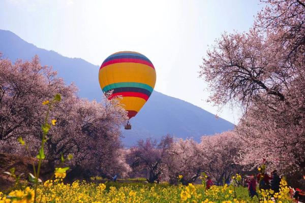 世外桃源！一組圖告訴你，西藏林芝桃花能有多美