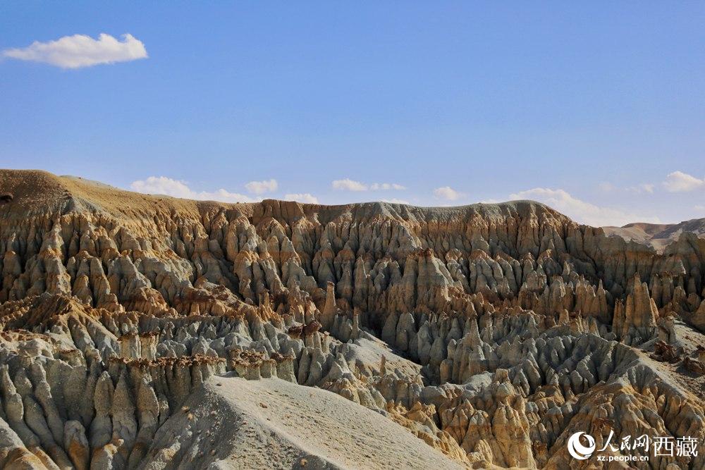 多姿多彩的土林。人民網(wǎng) 李海霞攝