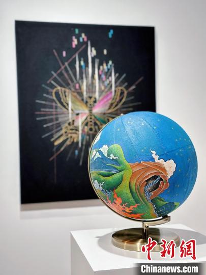 展覽現(xiàn)場(chǎng)?！□囆g(shù)中心 供圖