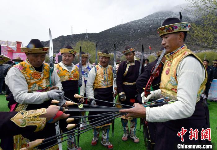 3月28日，參加響箭比賽的選手們?！±盍?攝