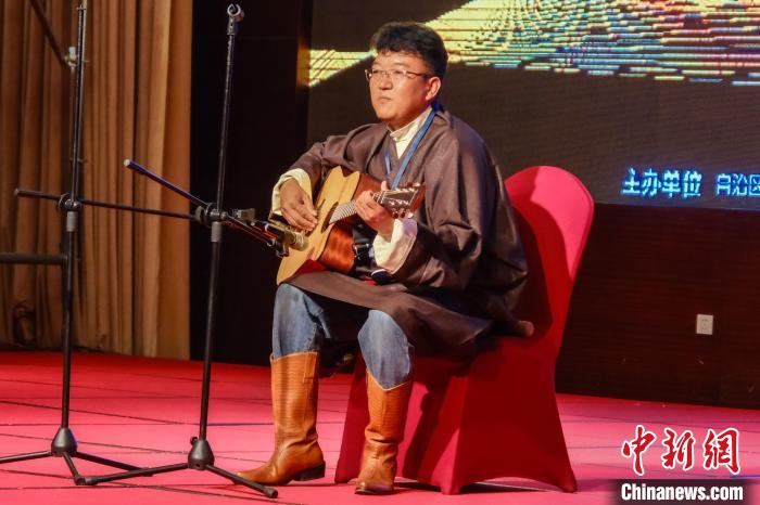 圖為選手進(jìn)行才藝展示。　西藏自治區(qū)旅發(fā)廳供圖