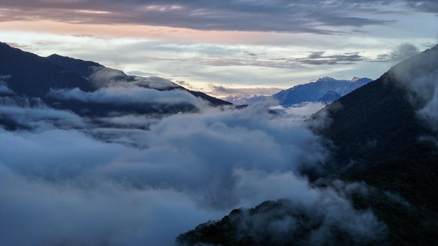 秋日里的墨脫云海。張澤坤攝