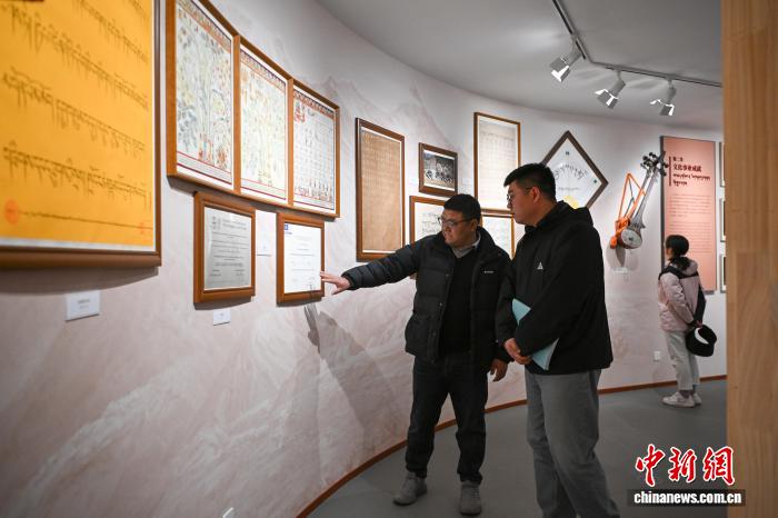 西藏拉薩:走進藏語言文字館品讀千年藏地文明