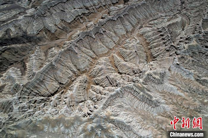 4月5日，西藏阿里札達(dá)土林。(無人機(jī)照片) 李林 攝